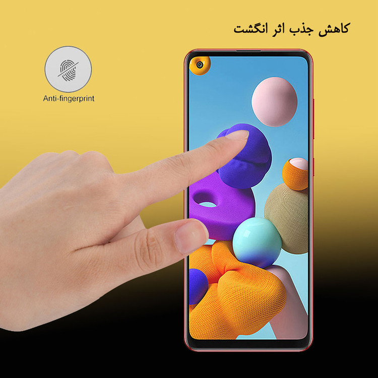 محافظ صفحه نمایش سرامیکی هورس مدل CRM مناسب برای گوشی موبایل سامسونگ Galaxy A21s بسته سه عددی