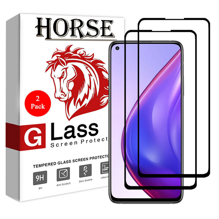 محافظ صفحه نمایش 5D هورس مدل FAG مناسب برای گوشی موبایل شیائومی Mi 10T بسته دو عددی