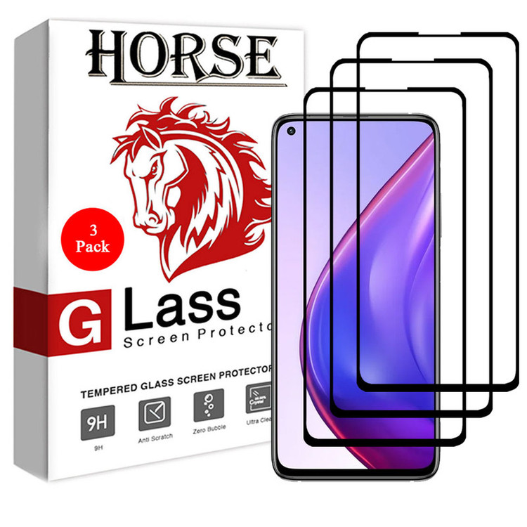 محافظ صفحه نمایش 5D هورس مدل FAG مناسب برای گوشی موبایل شیائومی Mi 10T Pro بسته سه عددی