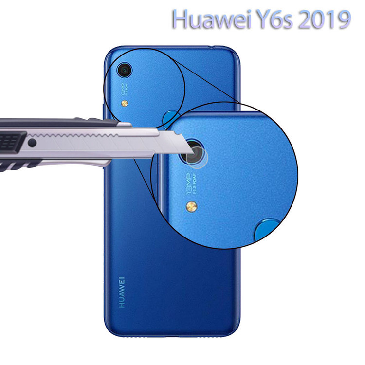 محافظ لنز دوربین هورس مدل UTF مناسب برای گوشی موبایل هوآوی Y6s 2019 بسته سه عددی