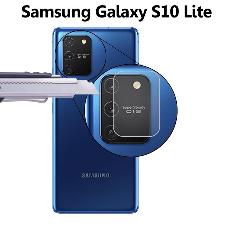 محافظ لنز دوربین هورس مدل UTF مناسب برای گوشی موبایل سامسونگ Galaxy S10 Lite بسته سه عددی