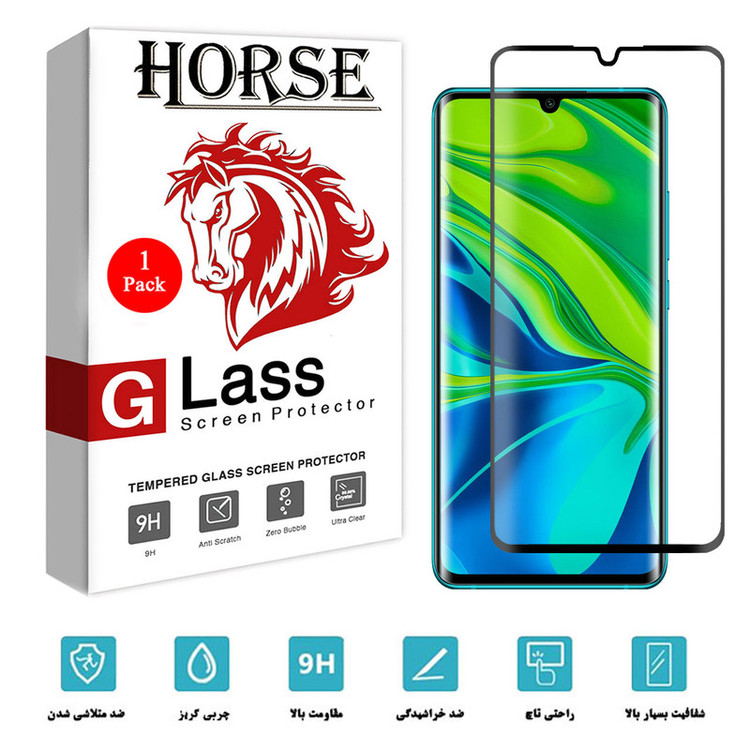 محافظ صفحه نمایش سرامیکی هورس مدل CRA مناسب برای گوشی موبایل شیائومی Mi Note 10