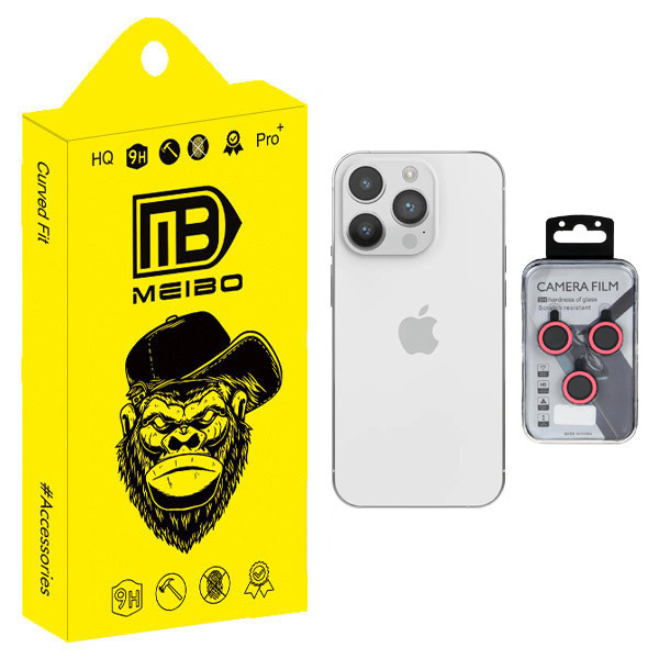 محافظ لنز دوربین میبو مدل Lighting مناسب برای گوشی موبایل اپل iPhone 15 / 15 pro max