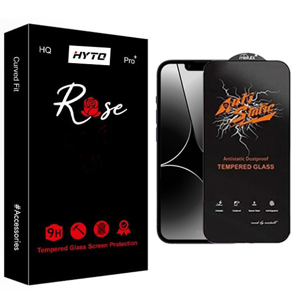 محافظ صفحه نمایش هیتو مدل Rose Antistatic Glavers مناسب برای گوشی موبایل اپل iphone 13 / 13 Pro / 14