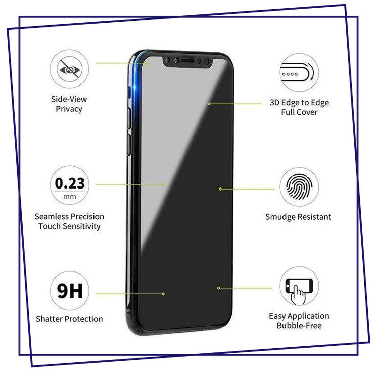 محافظ صفحه نمایش حریم شخصی هورس مدل CRP مناسب برای گوشی موبایل سامسونگ Galaxy A42 5G