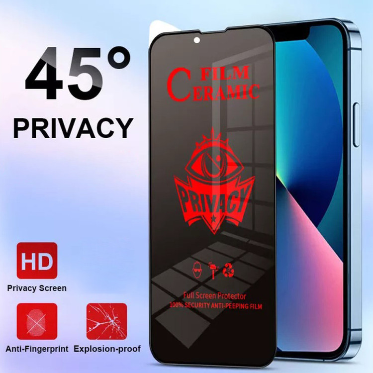 محافظ صفحه نمایش سرامیکی حریم شخصی هورس مدل CRP مناسب برای گوشی موبایل شیائومی Poco F3 / Redmi Note 10 Pro / Redmi Note 9s