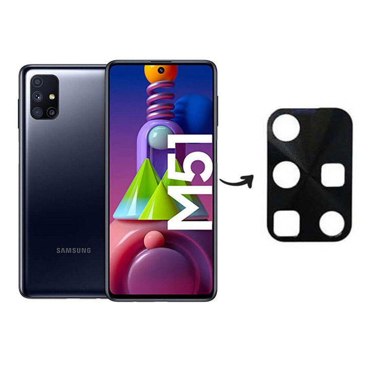 محافظ لنز دوربین هورس مدل STLLENS مناسب برای گوشی موبایل سامسونگ Galaxy M51