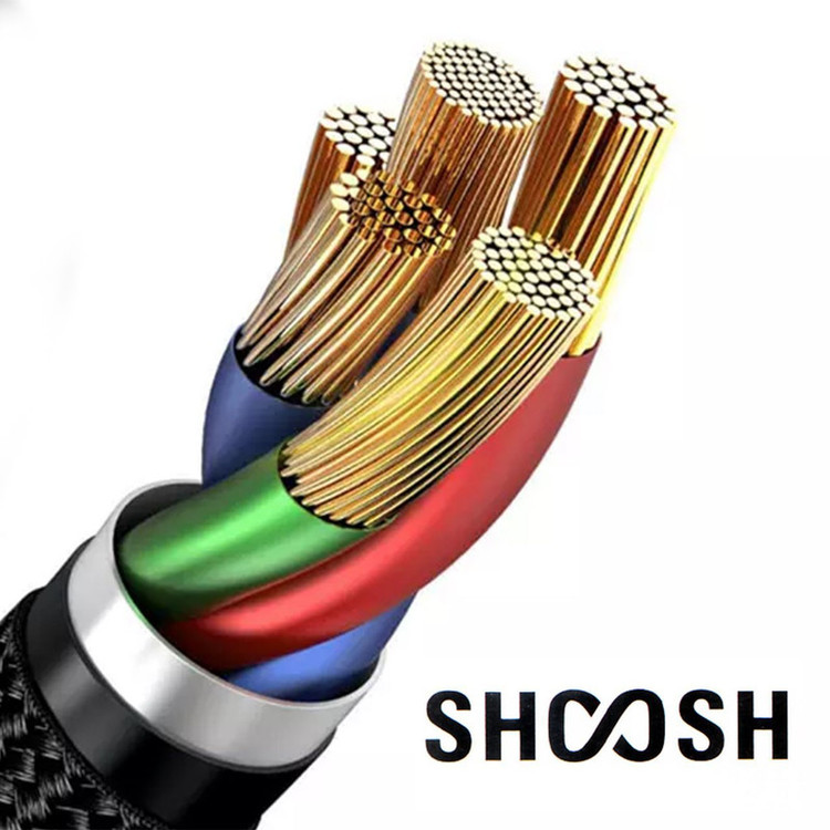 کابل تبدیل usb به usb-c شوش مدل fast sharge 021طول 1.1متر