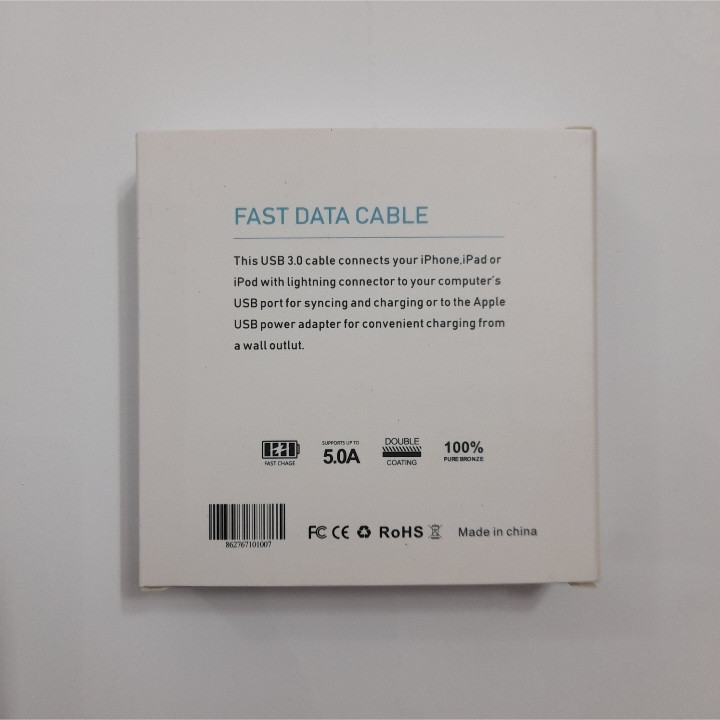 کابل تبدیل USB به microUSB مدل SUPER FAST CHARGE 5A طول 1 متر