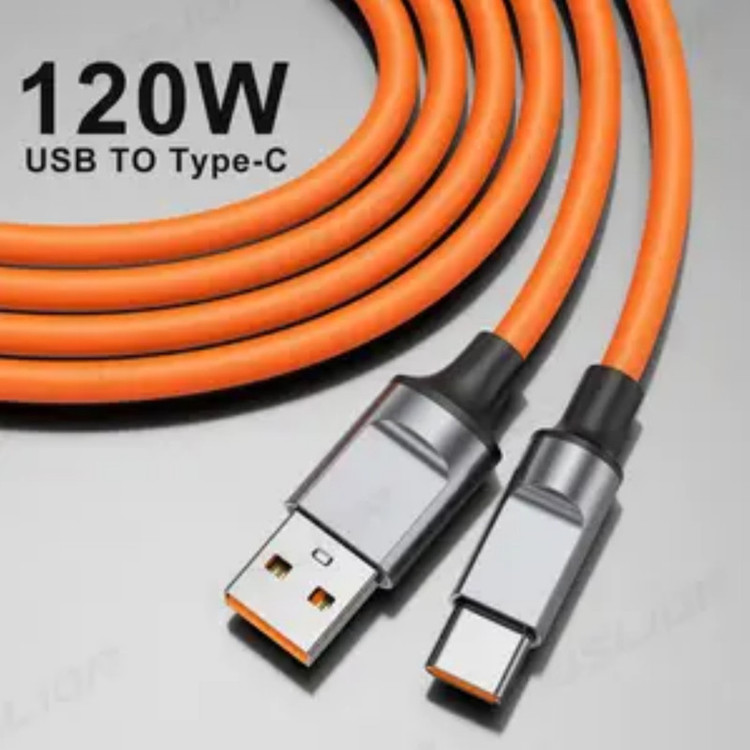 کابل تبدیل USB به USB-C اچ تی ام مدل Fast طول یک متر