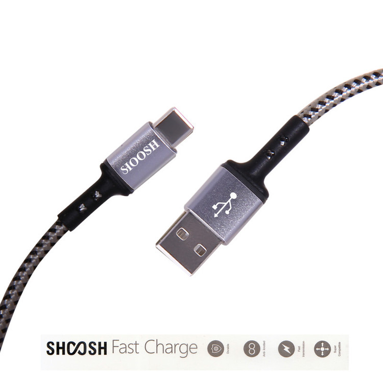 کابل تبدیل usb به usb-c شوش مدل 020 fast shargeطول 1.1 متر