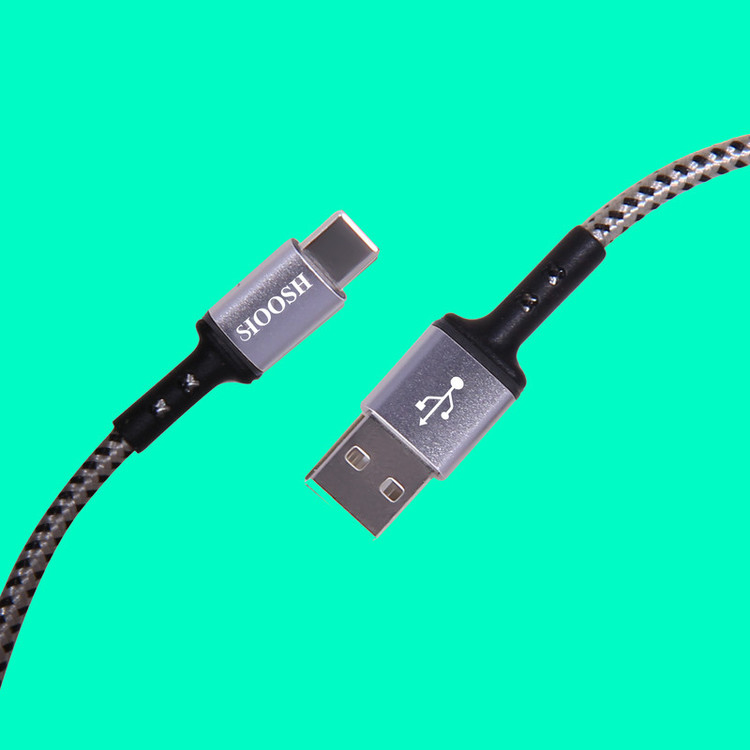 کابل تبدیل usb به usb-c شوش مدل 020 fast shargeطول 1.1 متر