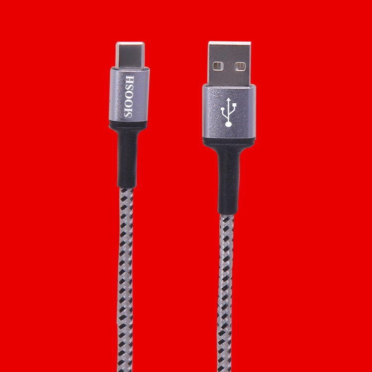 کابل تبدیل usb به usb-c شوش مدل 020 fast shargeطول 1.1 متر