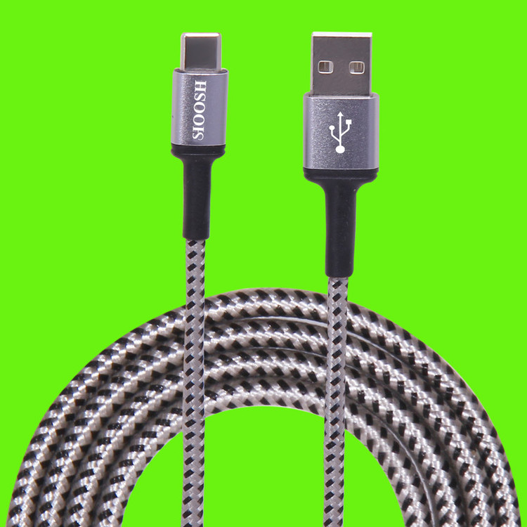 کابل تبدیل usb به usb-c شوش مدل 020 fast shargeطول 1.1 متر