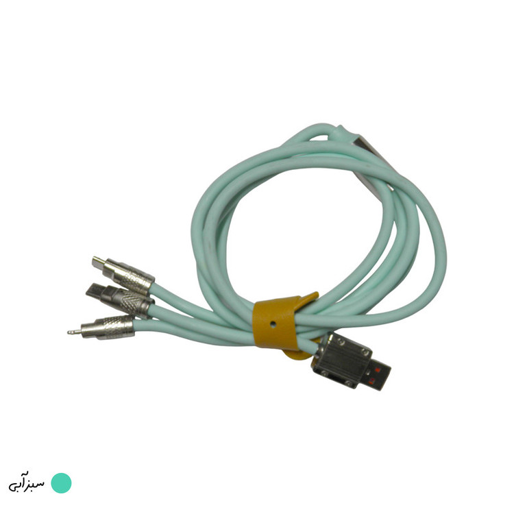 کابل تبدیل USB به microUSB/لایتنینگ/USB-C مدل FAST-CHARGE طول 1 متر