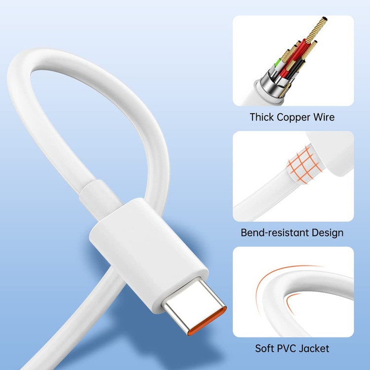 کابل تبدیل USB به USB-C مدل Fast Charge 120W طول 1.5 متر