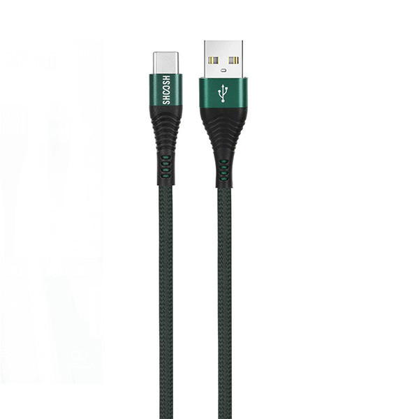 کابل تبدیل USB به USB-C شوش مدل SH115 C طول 1.1 متر