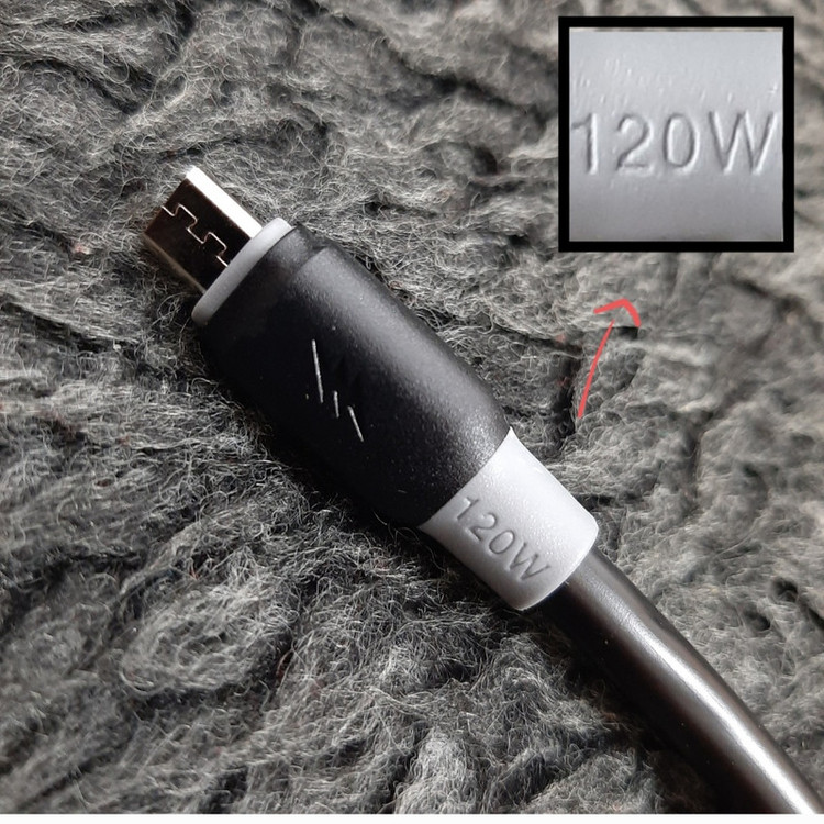 کابل تبدیل USB به microUSB مدل SUPER FAST CHARGE 120W طول 1 متر