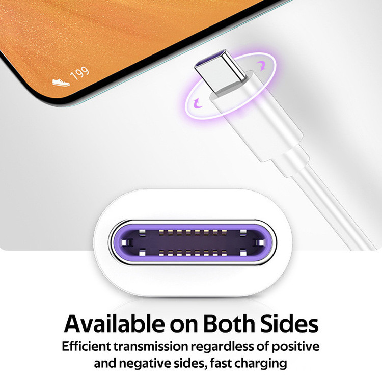 کابل تبدیل USB به USB-C مدل Fast Charge 5A طول 1 متر