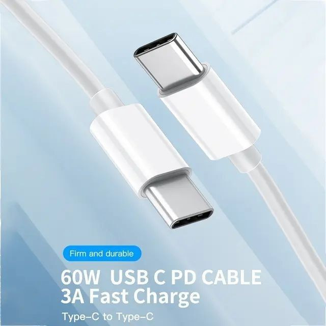 کابل USB-C مدل qualcomm quick charge طول 1 متر