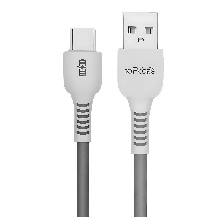کابل تبدیل USB به USB_C تاپکور مدل فست شارژ طول 1 متر