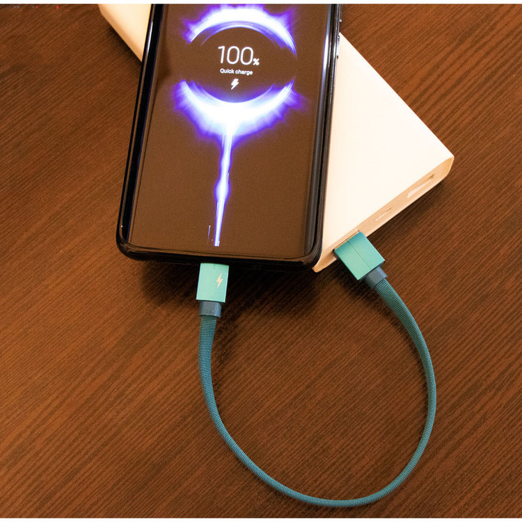 کابل تبدیل USB به microUSB مدل FPC طول 0.25 متر