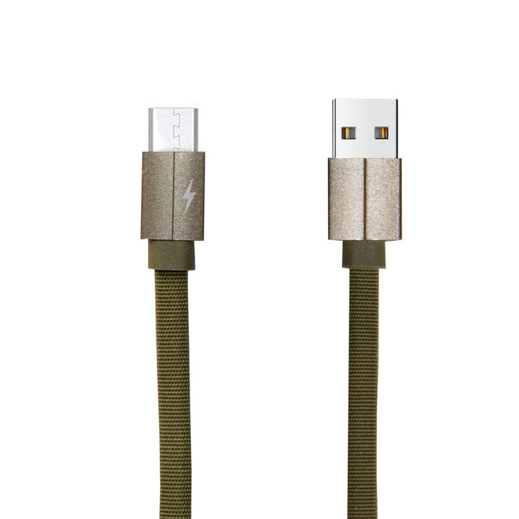 کابل تبدیل USB به microUSB مدل FPC طول 0.25 متر
