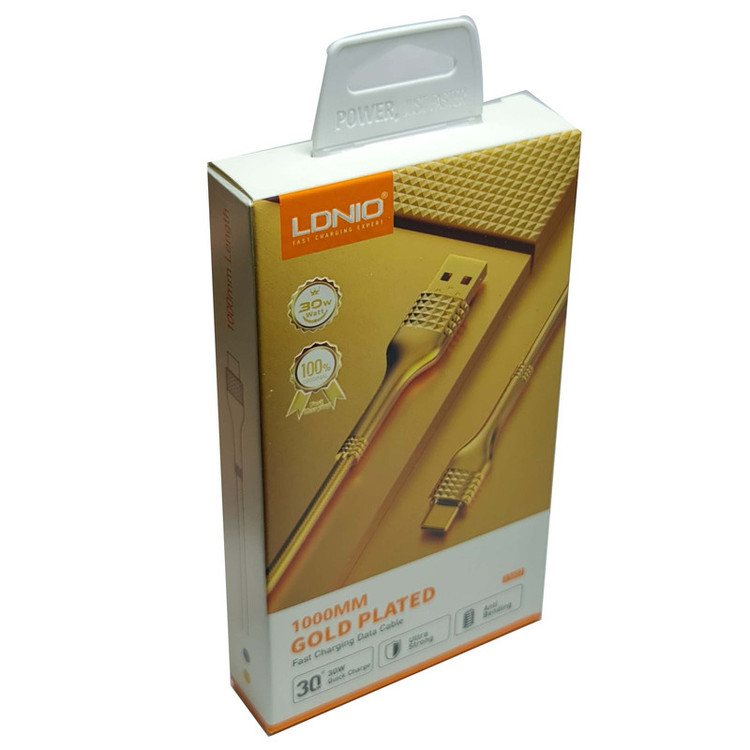 کابل تبدیل USB به USB-C الدینیو مدل LS651 طول 1 متر
