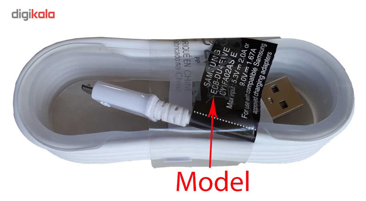 کابل تبدیل USB به microUSB مدل CB-DU4EWE طول 1.5 متر