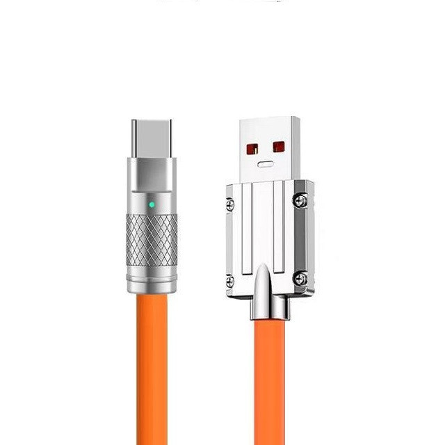 کابل تبدیل USB به USB-C سوپر فست مدل 120W طول 1.2 متر