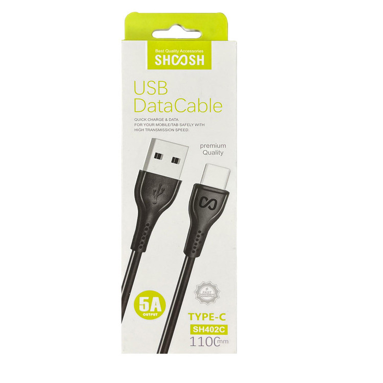کابل تبدیل USB به USB-C شوش مدل SH402C طول 1.1 متر