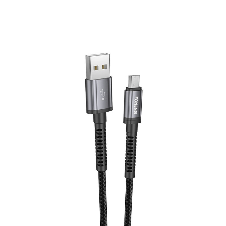 کابل تبدیل USB به Microusb فوننگ مدل X83 FAST CHARGE طول 1 متر