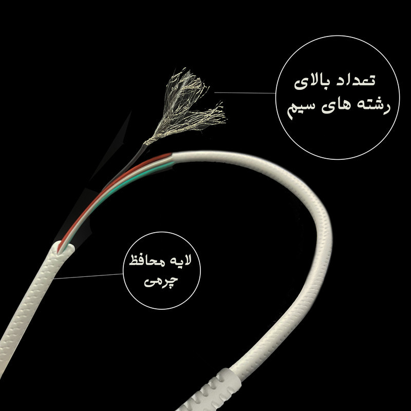 کابل تبدیل USB به USB-C مدو مدل fast charge طول 1 متر
