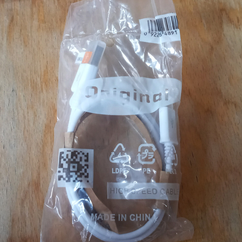 کابل تبدیل USB به microUSB مدل TQ34 طول 0.90 متر