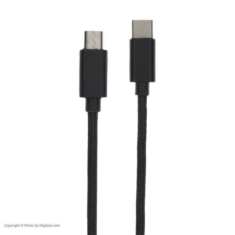 کابل تبدیل USB-C به microUSB مدل CDC019 طول 1 متر