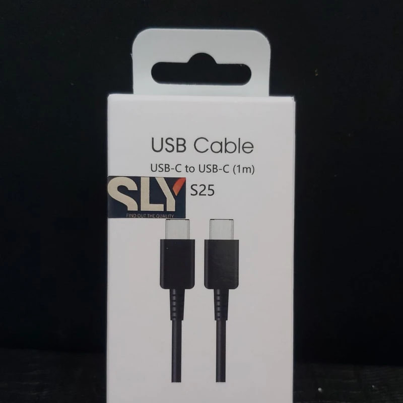 کابل USB-C اس ال وای مدل 5A--45W Super Fast Charge 2.0 طول 1متر