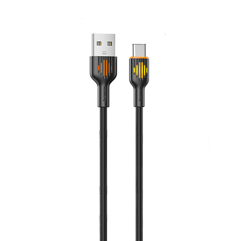 کابل تبدیل USB به USB-C ریمکس مدل Fast Charge 3A Moka طول 1 متر