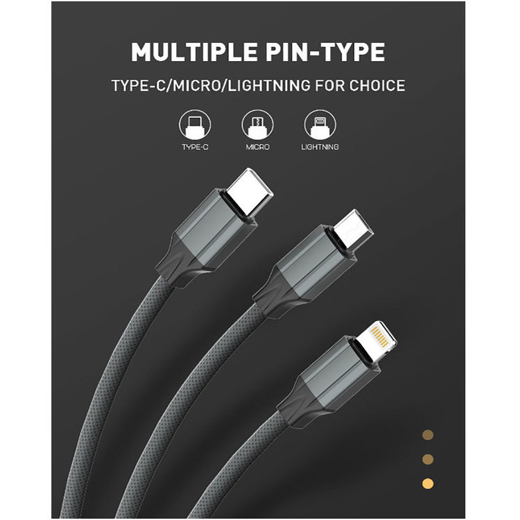 کابل تبدیل USB به USB-C الدینیو مدل LS441 طول 1 متر