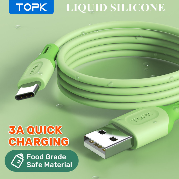 کابل تبدیل USB به USB-C تاپکی مدل AN84-3A-Fast طول 1 متر