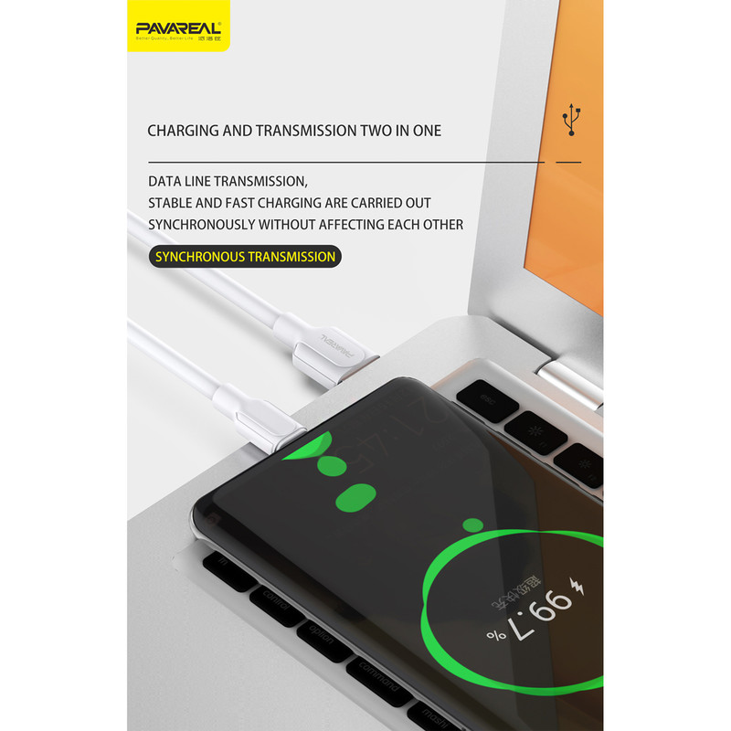 کابل تبدیل USB به MicroUSB مدل DC-125 طول 1 متر