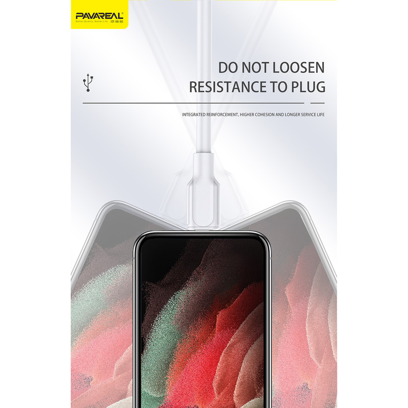 کابل تبدیل USB به MicroUSB مدل DC-125 طول 1 متر