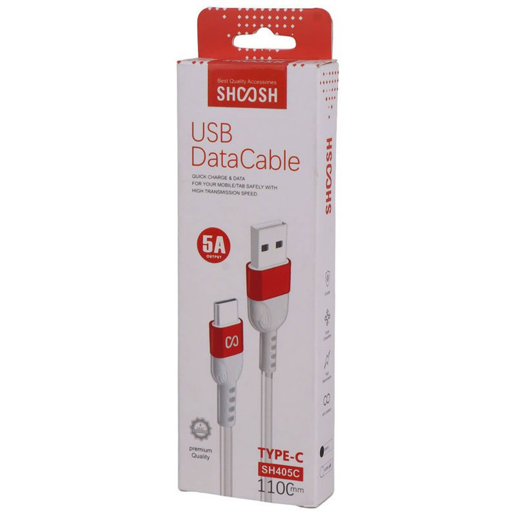 کابل تبدیل USB-C شوش مدل SH405 C طول 1.1 متر