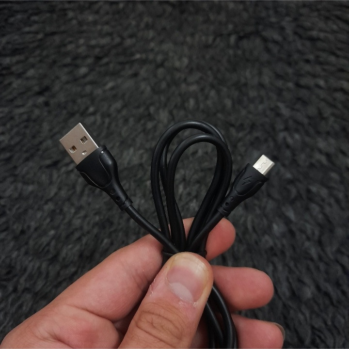 کابل شارژ USB به microUSB مدل RMU_110 طول 1 متر