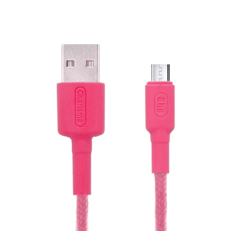 کابل تبدیل USB به microUSB شی کاریزما مدل payam طول 0.3 متر