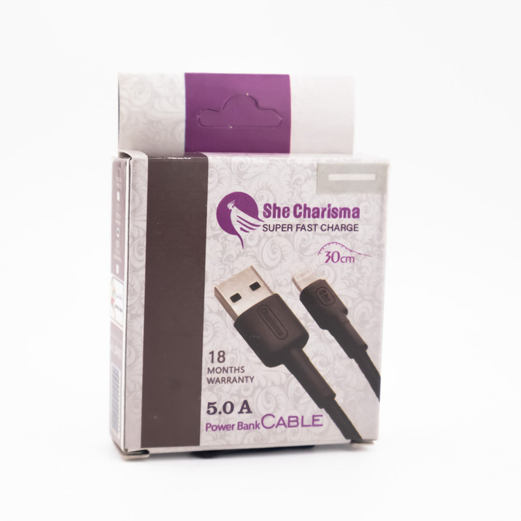 کابل تبدیل USB به microUSB شی کاریزما مدل payam طول 0.3 متر