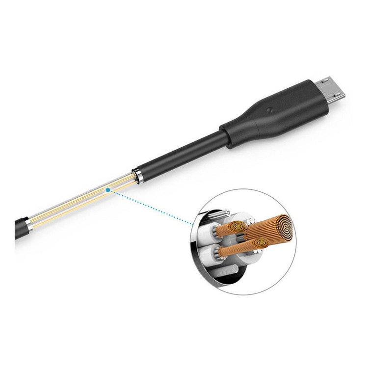 کابل تبدیل USB به microUSB مدل fast2.4 طول 1 متر