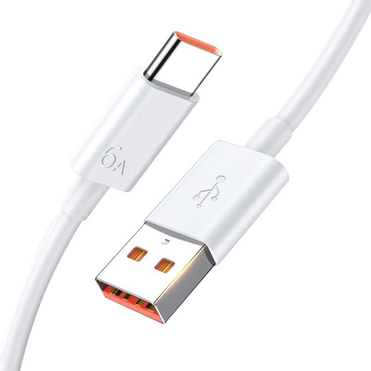 کابل تبدیل USB به USB-C مدل 6A طول 1 متر