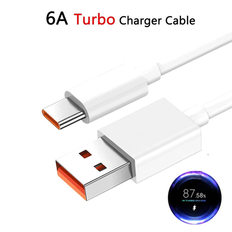 کابل تبدیل USB به USB-C مدل 6A طول 1 متر