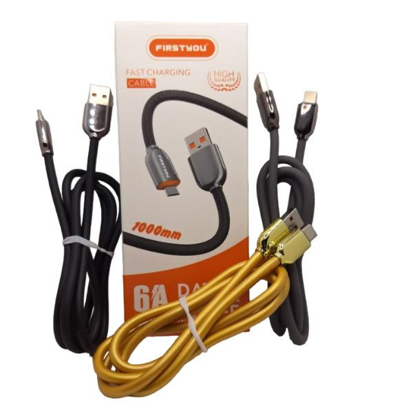 کابل تبدیل USB به USB-C فرست یو مدل F-003 طول 1 متر