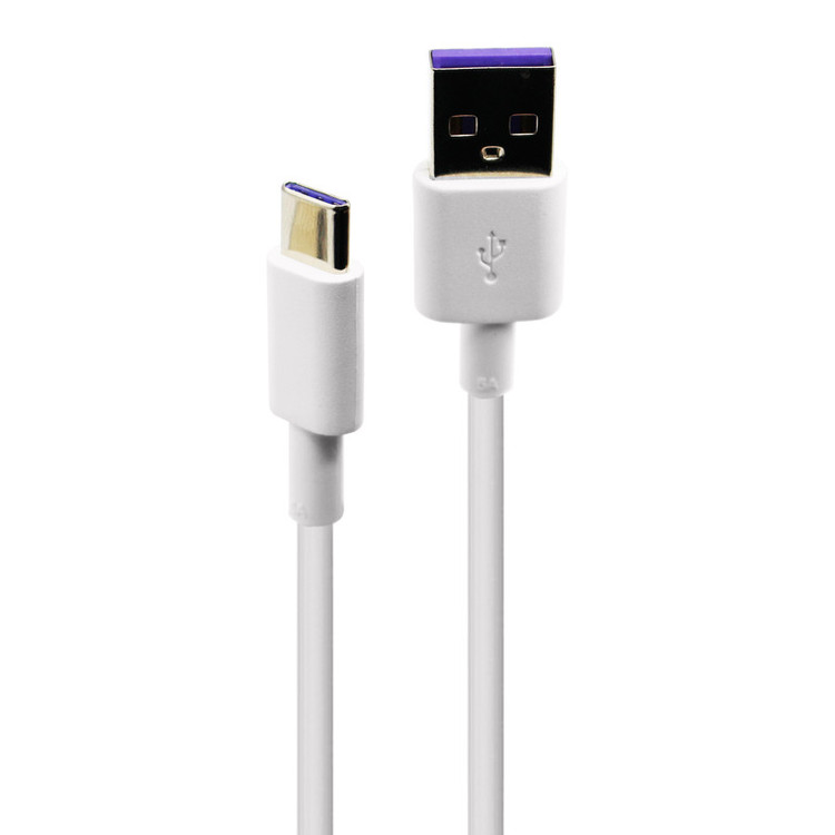 کابل تبدیل USB به USB-C مدل PURPLE-5A طول 1 متر